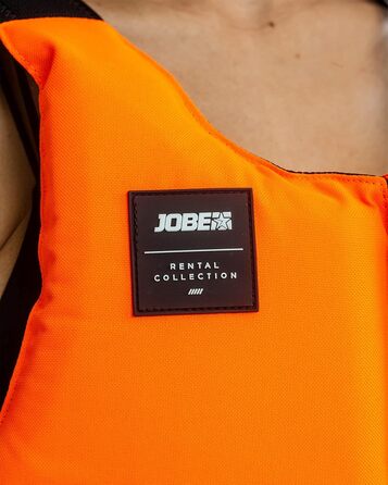 Рятувальний жилет Jobe Rental Short для водних видів спорту, жіночий, помаранчево-синій, розмір 2XL, для катера, гідроцикла, водних лиж