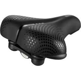 Сідло для міського велосипеда Selle San Marco City Sofa L1, м'яке, зручне, чорне