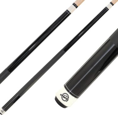 Професійний більярдний кий Hardy Pool Uni, 2-частинний, 147 см, 12,5 мм, штучна шкіра, швидкознімний, різні кольори
