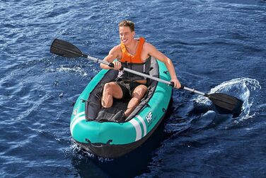 Надувний каяк Bestway Hydro-Force Ventura 280×86×40 см, комплект