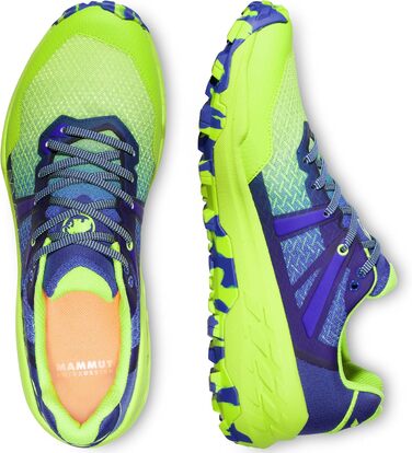 Чоловічі трекінгові черевики Mammut Sertig II Low (45 EU, Синій/Зелений)