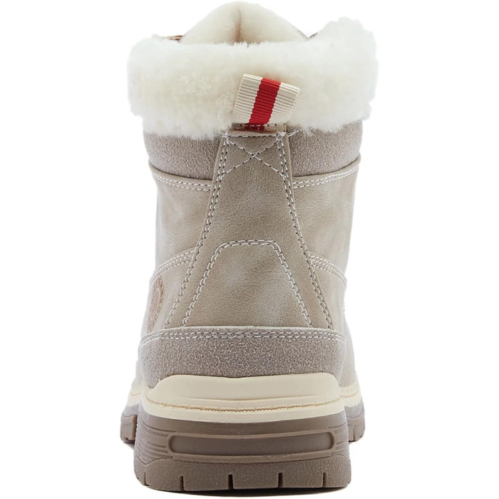 Черевики для ходьби ANJOUFEMME для жінок, зимові черевики, водонепроникні та теплі, для активного відпочинку, трекінгу та зимової ходьби, 40 EU, колір: сірий з хутром