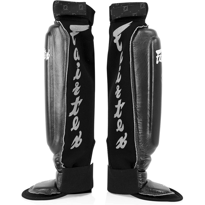 Захист гомілки Fairtex SP6 XL чорний, для єдиноборств