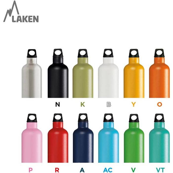 Термос Laken Thermo Futura 0.75 л, вузька горловина, нержавіюча сталь, білий
