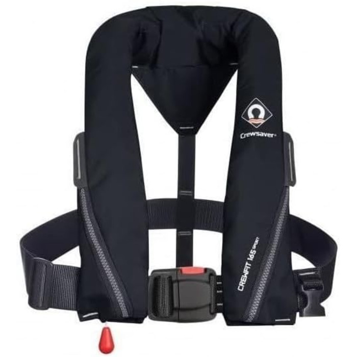 Рятувальний жилет Crewsaver Crewfit 165N Sport Автоматичний - Чоловічий/Унісекс - Чорний