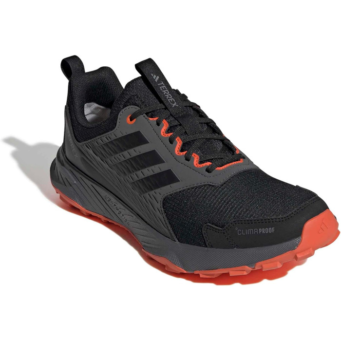 Кросівки для трейлраннінгу adidas Terrex Tracefinder 2 Climaproof (42 EU, чорний/помаранчевий)