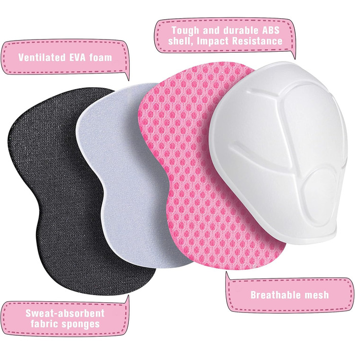 Набір захисту для дітей: наколінники, налокітники, рукавички. Підходить для роликів, скейтборду. Колір: зелений, рожевий (M, M, Pink)