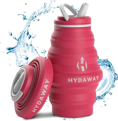 Складна пляшка для води HYDAWAY з носиком, 500 мл, харчовий силікон, для подорожей