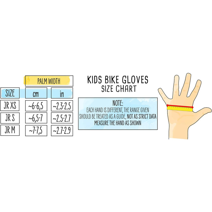 Дитячі велосипедні рукавички Meteor Unisex для дітей, Gel BMX, червоний квітка, розмір S (6.5-7cm)