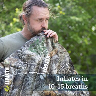 Каремат Klymit Static V Real Tree Edge 2020 - туристичний килимок для сну