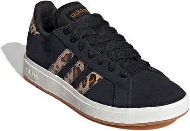 Кросівки жіночі adidas Grand Court Base 00s чорно-коричневі з бронзовим (42 EU)