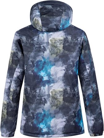 Чоловічий комплект для катання на лижах: куртка та штани, водонепроникний сніговий костюм, вітрозахисний, для сноубордингу та лижного спорту, зимовий, колір: кобальтово-синій, розмір S