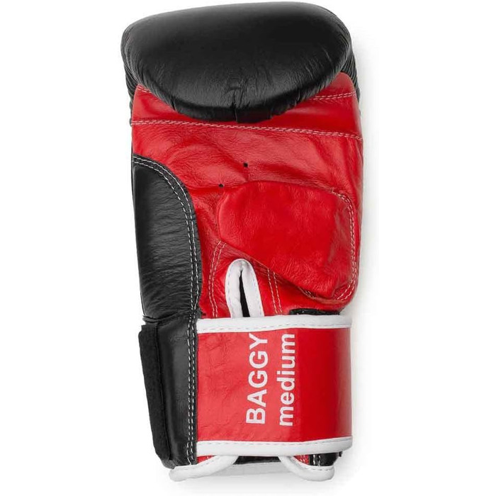 Боксерські рукавички Benlee Rocky Marciano шкіряні, унісекс, чорні/червоні, XL
