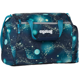 Дитяча спортивна сумка ergobag з відділенням для вологих речей, 20 л, космічний ведмідь, темно-синя