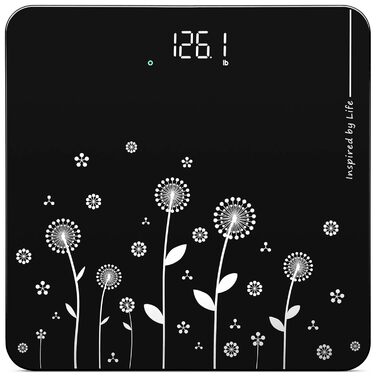 Ваги Vitafit для людей: цифрові, точні, до 182 кг, чорні