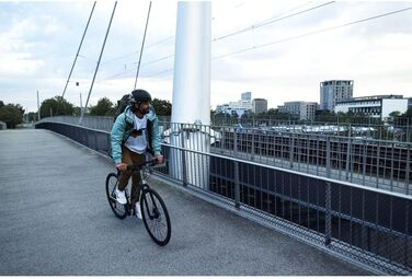 Велосипедний шолом ABUS Stadthelm Skurb ACE для міста, скейтборду, BMX та лонгборду, стильний захист