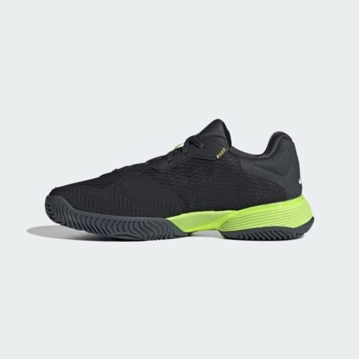 Дитячі тенісні кросівки adidas Barricade Kids - чорний, лимонний, розмір 33 1/2 EU
