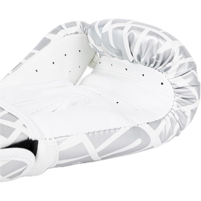 Боксерські рукавички Venum Contender White/Silver 14 Oz, 1.5 XT