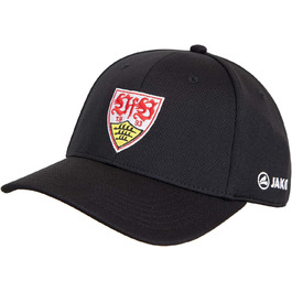 Кепка JAKO VfB Stuttgart чорна/багатобарвна, універсальний розмір