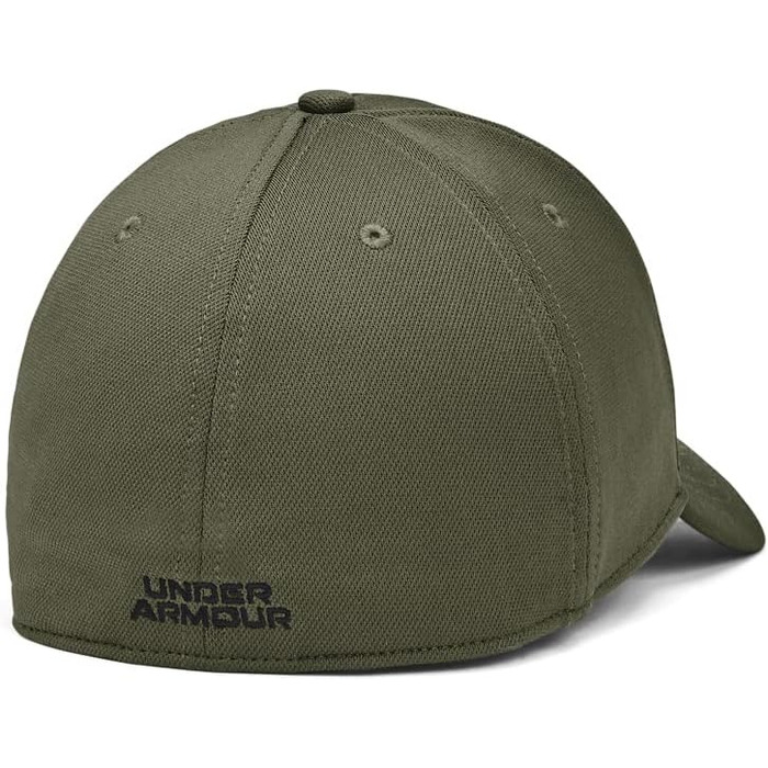 Дитяча кепка Under Armour Blitzing ADJ для хлопчиків, регульована, темно-зелена (Marine OD Green), розмір L-XL