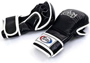 Рукавички для ММА Fairtex FGV15 чорні XL, для спарингів, фріфайту та греплінгу