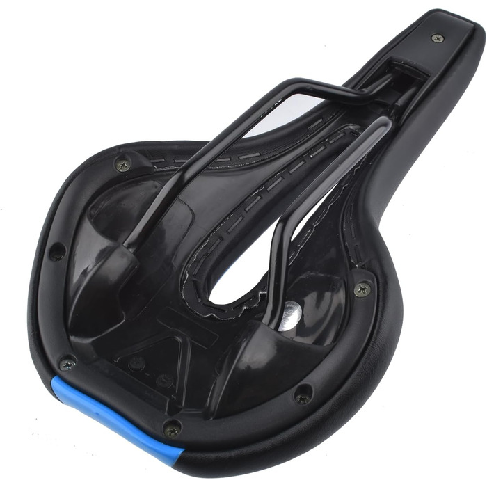 Сідло для гірського велосипеда Robuster, чорно-синій