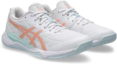 Жіноче спортивне взуття Asics Gel-Tactic 12 для залу (зал спорту) - білий, сяючий сонячний камінь (39 EU)
