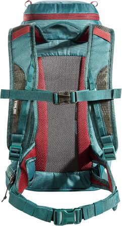 Рюкзак для туризму Tatonka Hike Pack 22 л з вентильованою спинкою та дощовиком, легкий, зручний, зелений