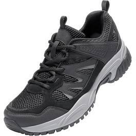 Черевики для хайкінгу чоловічі Outdoor, трекінгові, чорні, 43 EU. Зручні, дихаючі, з антиковзкою підошвою.