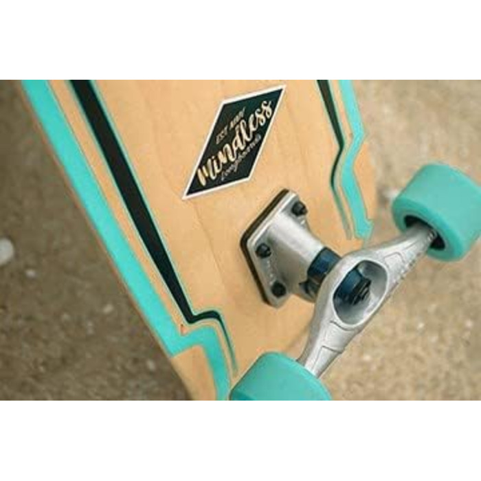 Лонгборд Mindless Surf Skate для дорослих, 9.5', чорний