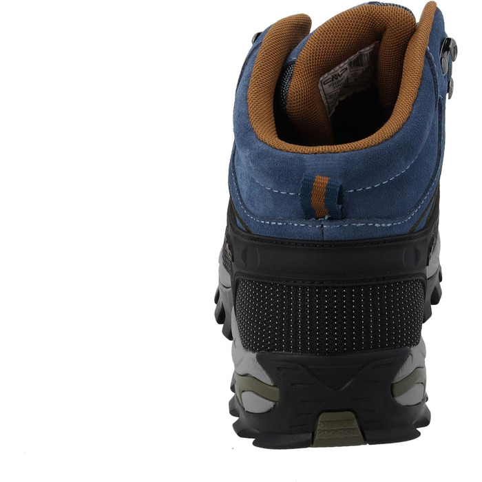 Чоловічі трекінгові черевики CMP Rigel Mid Wp, 47 EU, підошва Bluestone Rubber