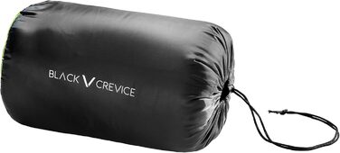 Дитячий спальний мішок Black Crevice для кемпінгу та подорожей (зелений)