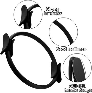 Кільце для пілатесу – тренажер для пресу, ніг та сідниць, для дому. Підходить для початківців та професіоналів