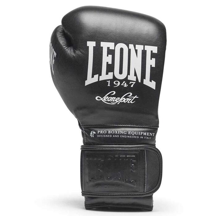 Боксерська футболка Leone 1947 The Greatest Unisex чорна, щільна бавовна 14oz