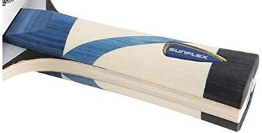 Sunflex XCITE C45 Професійна ракетка для настільного тенісу, ITTF сертифікат, багатошарова, мікродекове покриття, ергономічна ручка, точність та контроль м'яча