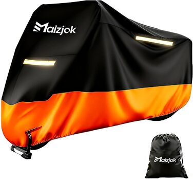 Захисний чохол для мотоцикла Maizjok Outdoor - водонепроникний, 210D, XXL (275x105x125 см)