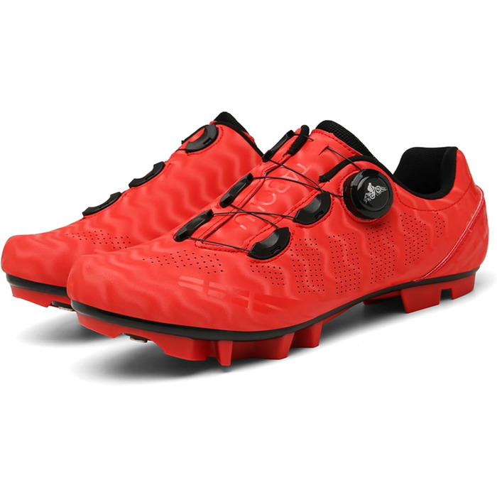 NGARY Велосипедні кросівки MTB для гірського велосипеда, дихаючі кросівки для катання, сумісні з SP 2 болтами, з шипами, для активного відпочинку (39 EU, B)