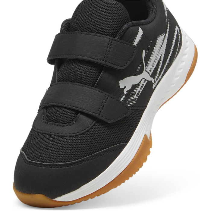 Дитячі кросівки Puma Varion II V Jr Indoor Court - чорний, сірий, гума | 32 EU