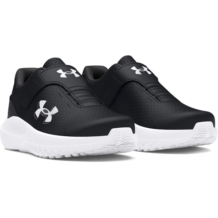 Кросівки для хлопчиків Under Armour Binf Surge 4 AC, 25 EU, чорний, антрацит, білий