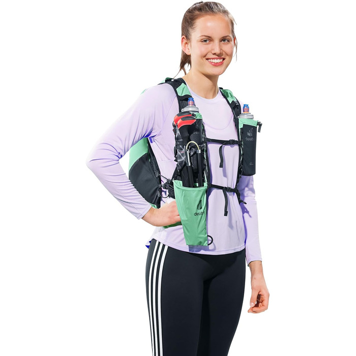 Рюкзак для трейлраннінгу Deuter Ascender 7 л, світло-зелений