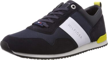 Кросівки Tommy Hilfiger чоловічі Iconic Material Mix Runner, 42 EU, синій/midnight