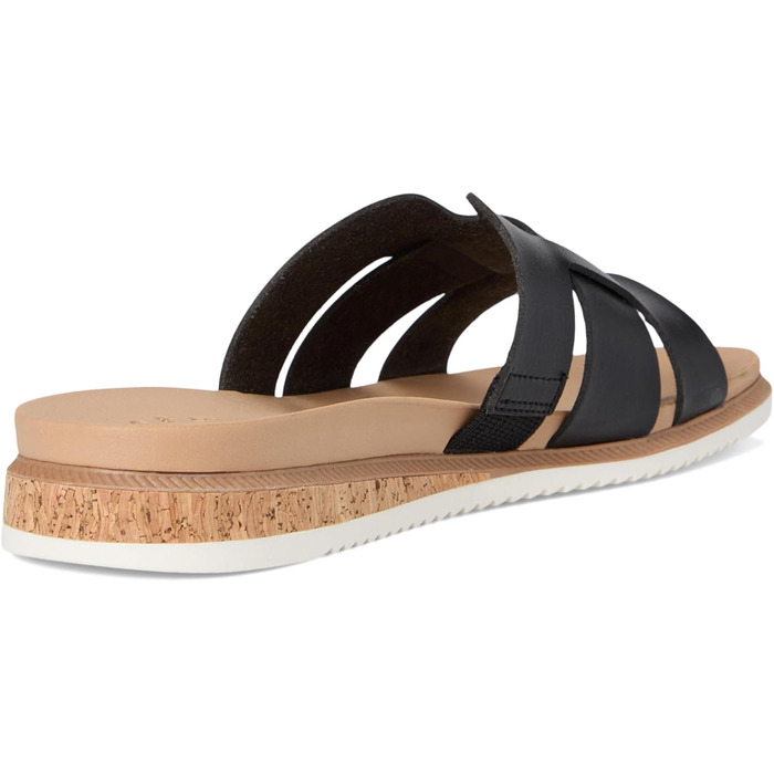 Жіночі сандалії Skechers Desert Kiss з низьким підйомом, чорні, з матеріалу Duraleather, 38 EU