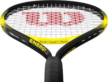Тенісна ракетка Wilson Energy XL для дорослих, унісекс, 4-3/8'' (3), чорна/жовта