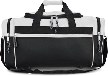 Спортивна сумка DALIX 48,3 см, дорожня, класична, велика, чорна, червона, рожева, фіолетова, темно-синя, сіра, блакитна, біла