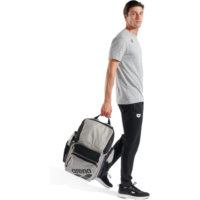 Рюкзак для плавання Arena One Go, 45 літрів, сірий, великий, для подорожей та спорту