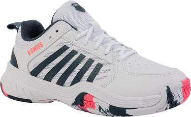 Кросівки для тенісу K-Swiss Kinder Court Express 2, білі, розмір 35 EU, Stargazer Neon Blaze