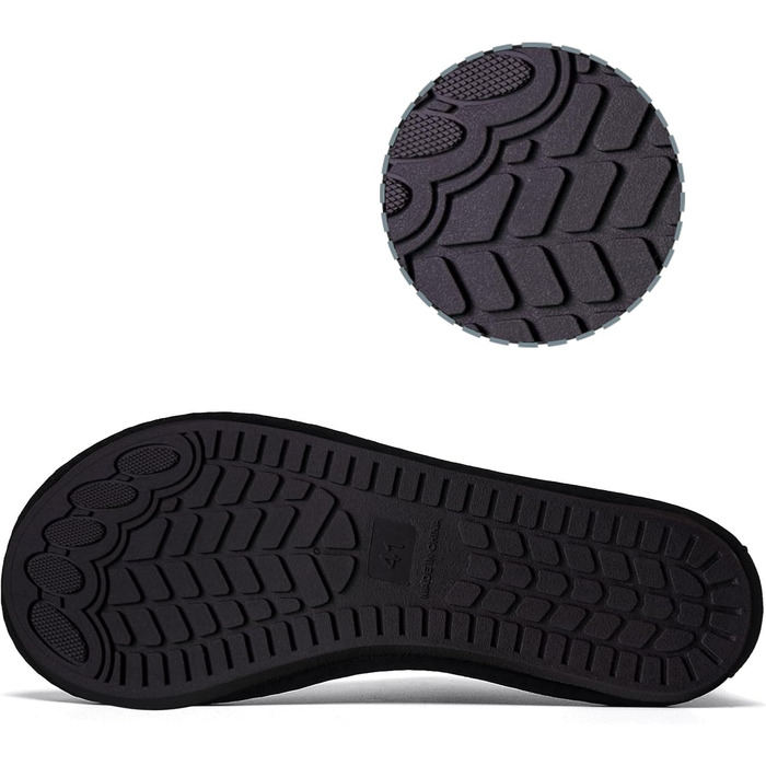 Чоботи для плавання та відпочинку на пляжі - чорні, 37 EU (для жінок та чоловіків)