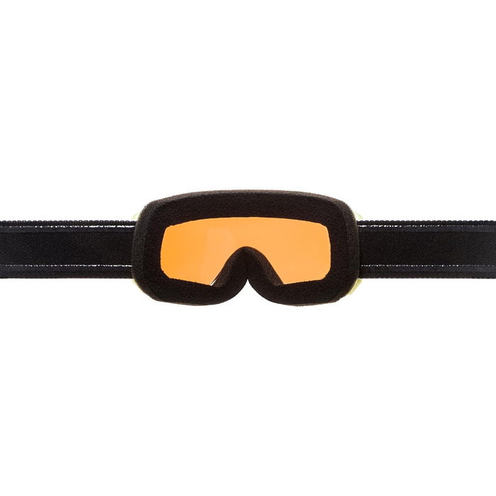 ALPINA Uniex Kinder carabeo Jr. kibrille (1-й комплект) (S, sunny-lime matt)