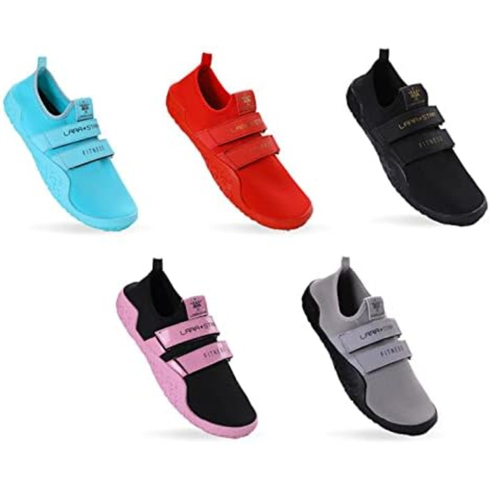 Взуття для важкої атлетики LARA STAR Cross-Trainer | Мінімалістичне взуття для фітнесу | Чорний, 44 EU