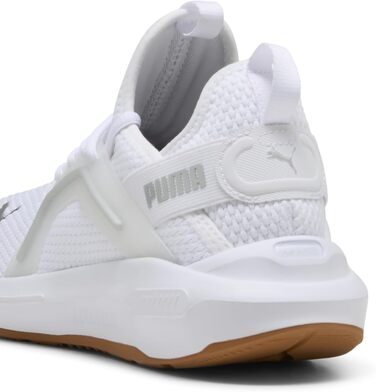 Жіночі кросівки PUMA Softride Enzo 5 для бігу, білий, сріблястий, чорний, металік (37.5 EU)